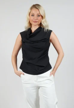 Malloni Tops^Amethist Top in Nero
