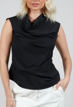 Malloni Tops^Amethist Top in Nero