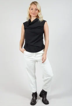 Malloni Tops^Amethist Top in Nero