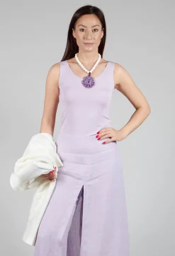 Sarah Pacini Tops^Anais T-Shirt Vest in Lilac
