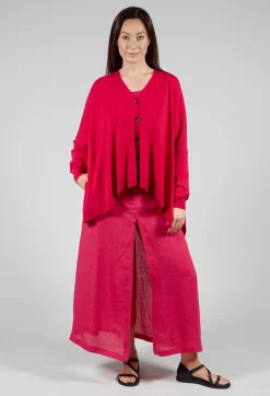 Sarah Pacini Tops^Anais T-Shirt Vest in Raspberry