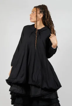 Les Ours Dresses^Ancolie Dress in Coton Noir
