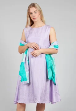 Bianco Levrin Scarves^Andrea Scarf in Acqua and Mint