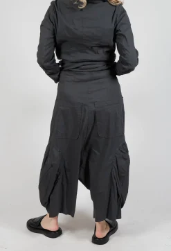 Rundholz Mainline Trousers^Ankle Cropped Pull On Trousers in Asteroid