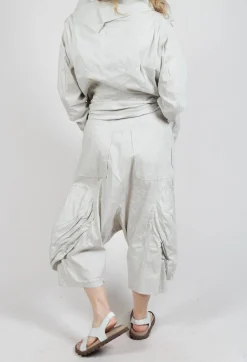Rundholz Mainline Trousers^Ankle Cropped Pull On Trousers in Moon