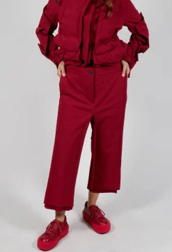 Rundholz Mainline Trousers^Ankle Double Front Trousers in Sunset