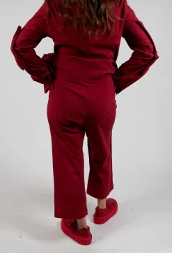 Rundholz Mainline Trousers^Ankle Double Front Trousers in Sunset