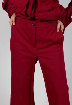 Rundholz Mainline Trousers^Ankle Double Front Trousers in Sunset