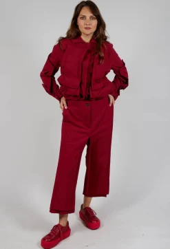 Rundholz Mainline Trousers^Ankle Double Front Trousers in Sunset