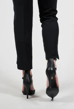 Nostra Santissima Heels^Ankle Strap Heels in Black