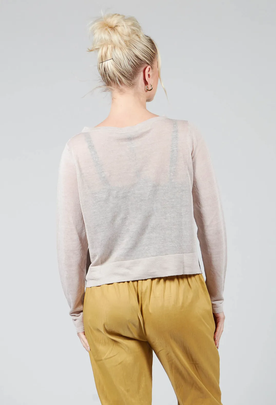 Sarah Pacini Jumpers^Art Deco Jumper in Mastic