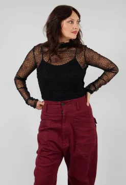 Xenia Design Tops^Aspi Top in Black