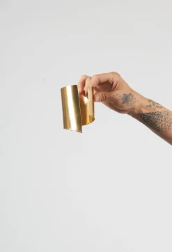 Katerina Vassou Bracelets^Asymmetric Cuff in Gold