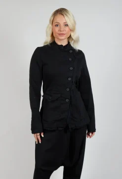Pal Offner Jackets^Asymmetric Jacket in Black