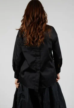 Bize Tops^Asymmetric Shirt in Black