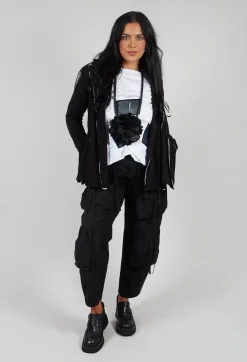 Bize Tops^Asymmetric Shirt in White