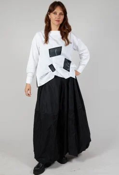 Bize Tops^Asymmetric Shirt in White