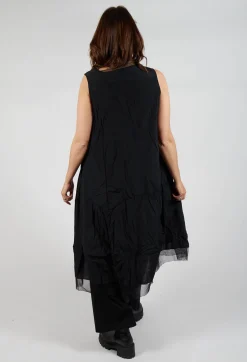Rundholz Dip Dresses^Asymmetrical A-Line Dress in Black