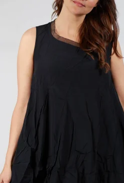 Rundholz Dip Dresses^Asymmetrical A-Line Dress in Black