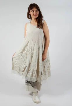 Rundholz Dip Dresses^Asymmetrical A-Line Dress in Eraser