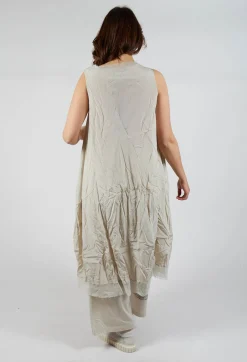 Rundholz Dip Dresses^Asymmetrical A-Line Dress in Eraser