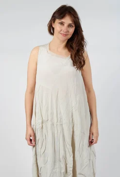 Rundholz Dip Dresses^Asymmetrical A-Line Dress in Eraser