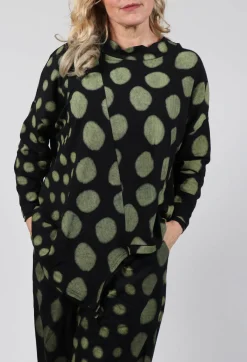 Bread and Butter Shirts & Blouses^Asymmetrical Top in Yellow Pois