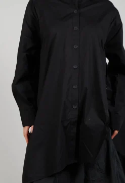 Bize Shirts & Blouses^Asymmetrical Tunic in Black