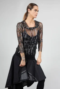 Xenia Design Shirts & Blouses^Atik Shirt in Black Silver