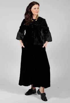 Bianco Levrin Jackets^Audrey Coat in Black