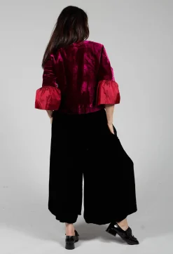 Bianco Levrin Jackets^Audrey Coat in Bordeaux