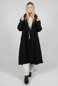 Privatsachen Coats^Aufrechtler Coat in Kaviar Black