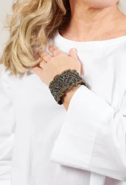 Narratives Bracelets^Aurora Leaf Cuff