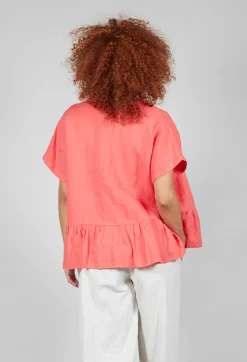 Mes Soeurs u0026 Moi Tops^Autruche Top in Nectarine
