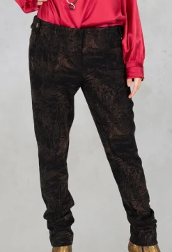BALOSSA Co-ords & Suits^Avio Trousers in Black/Beige
