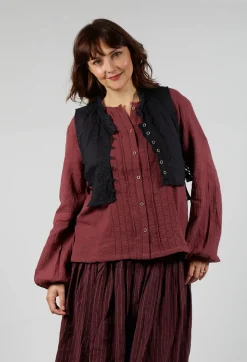 Ewa I Walla Tops^Axelina Top in Black