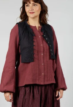 Ewa I Walla Tops^Axelina Top in Black