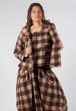 Les Ours Jackets^Azalee Jacket in Laineu Carlaine