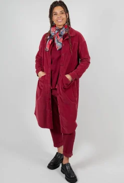 Elemente Clemente Coats^Babep Coat in Scarlet