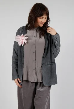 Amici Jackets^Backless Jacket in Pewter