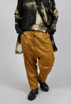 Masnada Trousers^Baggy Gav Trousers in Tumeric
