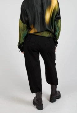 Masnada Trousers^Baggy Les Trousers in Black