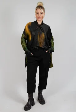 Masnada Trousers^Baggy Les Trousers in Black