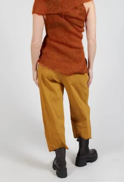 Masnada Trousers^Baggy Les Trousers in Tumeric