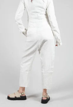 Masnada Trousers^Baggy Trousers in Chalk