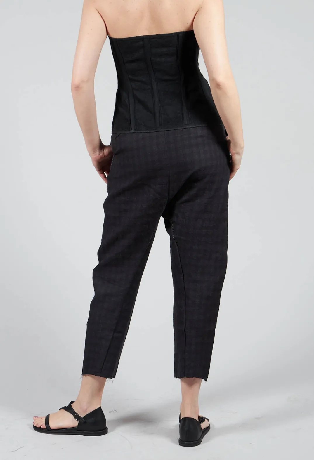 Masnada Trousers^Baggy Trousers in Coal