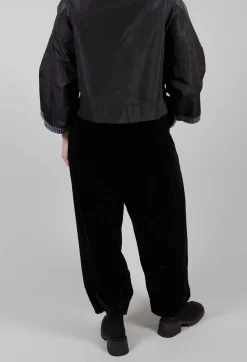 Amici Trousers^Balloon Leg Trousers in Black