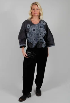 Amici Trousers^Balloon Leg Trousers in Black
