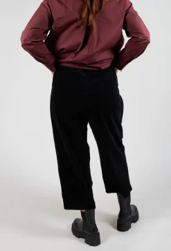 Amici Trousers^Balloon Leg Trousers in Black