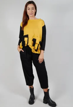 Bread and Butter Trousers^Balloon Leg Trousers in Black